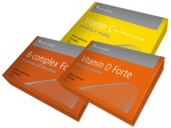 Vitamin D Forte + B-complex Forte + Vitamin C , VITAMIN D,B JA C VARUDE TÄIENDAMISEKS.