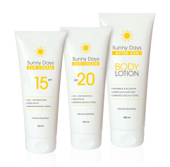 Sunny Days päikesehoolduspakett + After Sun Body Lotion, OHUTUKS PÄEVITAMISEKS!